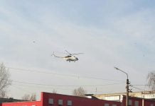 Гелікоптери над Павлоградом (ВІДЕО)