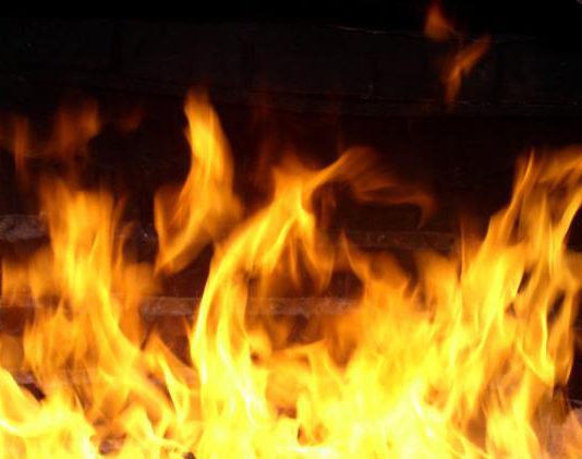 В филиале Павлоградской автобазы произошел пожар — повреждено 17 единиц техники