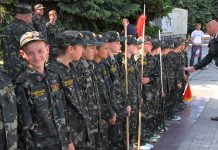 Як козачат в козаки посвячували (ВІДЕО).