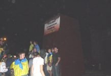 В Павлограді скинули Леніна (ВІДЕО)
