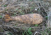 Сім мін чоловік знайшов на власному подвір’ї