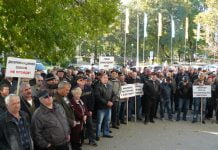 В Павлограді знову протестують шахтарі-інваліди