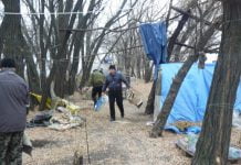 На блок-посту Павлограда пройшов суботник