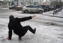 Ожеледиця збільшила травматизм у Павлограді на третину