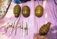 Павлоградець привіз з АТО 4 гранати і запали