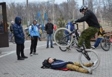 Павлоградські екстремали відкрили велосезон-2015 (ФОТО)