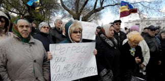 У Павлограді пройшов мітинг проти підвищення тарифів