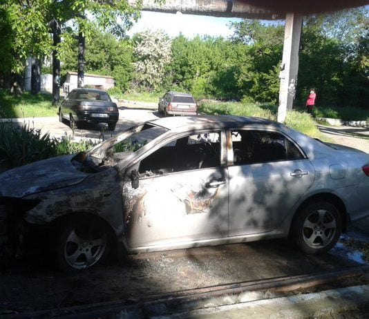 У депутата Павлоградської міськради згорів автомобіль