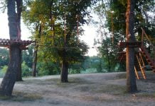 У парку відкриють мотузкове містечко і волейбольний майданчик