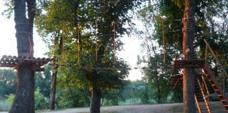 У парку відкриють мотузкове містечко і волейбольний майданчик