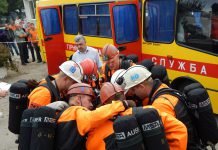 Павлоградский горноспасательный отряд стал лучшим в Украине (ФОТОРЕПОРТАЖ)