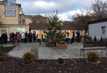 В больнице №1 презентовали проект «Уютный больничный дворик»