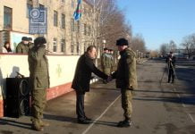 День ВСУ отметили в воинской части Павлограда