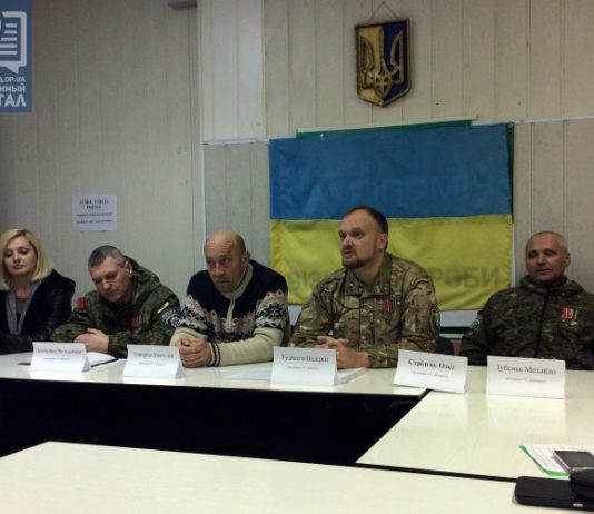 В Павлограде создана общественная организация участников АТО и волонтёров (ВИДЕО)