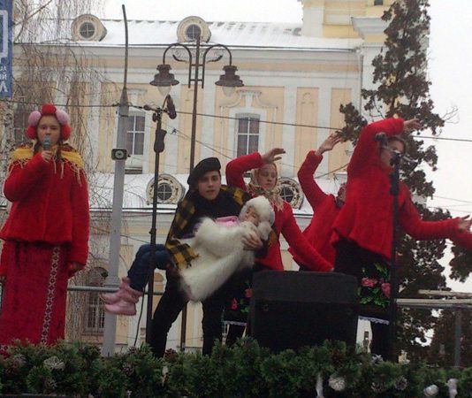 Павлоградцы отмечали Рождество в Луцке (ФОТО)