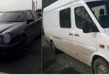 Павлоградские полицейские задержали два «Мерседеса», которые находяться в розыске