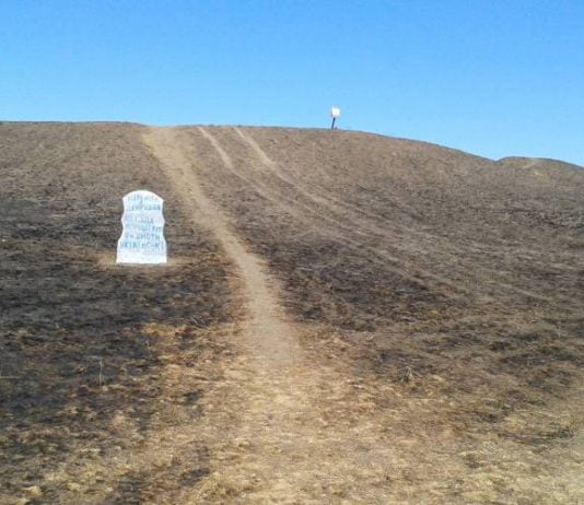 В Павлоградском районе выгорел памятник археологии — Мавринский майдан