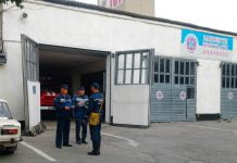 Спасателям, тушившим пожар в доме №569 по ул. Днепровской, вручили награды