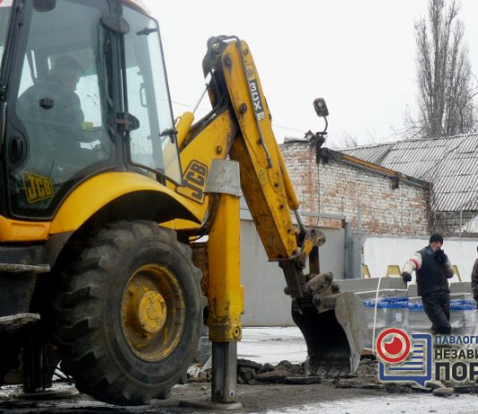 В Павлограде продолжается ремонт ул. Успенской (ФОТОФАКТ)