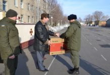 Что военным подарили к Рождеству?