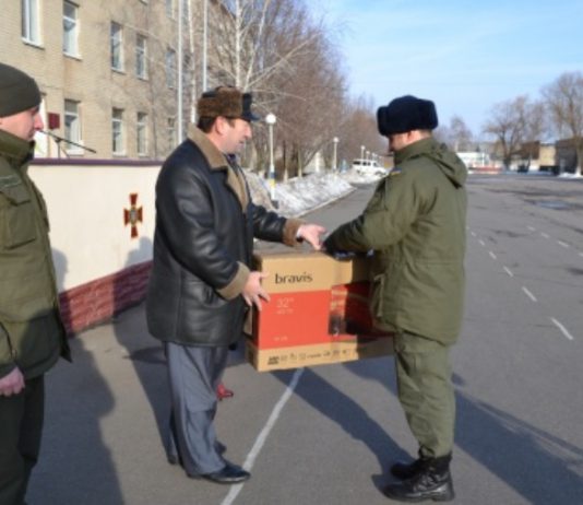 Что военным подарили к Рождеству?