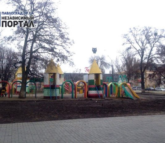 В Павлограде продолжается масштабная реконструкция Детского парка (ФОТОФАКТ)