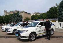 Павлоградская полиция презентовала свои новые автомобили-гибриды (ФОТО и ВИДЕО)