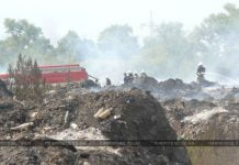 Хроники огня: под Павлоградом третьи сутки борются с пожаром на свалке (ФОТО И ВИДЕО)