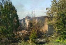 Павлоградец получил тяжелые ожоги, спасая свое имущество от огня (ФОТО)