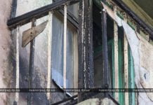 Окурок стал причиной шока пенсионерки и возгорания балкона? (ФОТО)