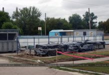 У ФСК им. Шкуренко появится забор, тротуарные дорожки и лавочки