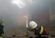 В Павлограде в гараже сгорела «девятка» (ФОТОФАКТ)