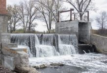На реке Волчья строят первую в области мини-ГЭС (ФОТО)