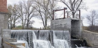 На реке Волчья строят первую в области мини-ГЭС (ФОТО)