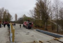 По легенде спасателей, на Павлоградском химзаводе загорелась взрывчатка