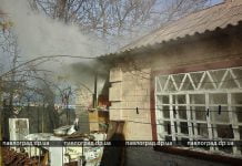 В Павлограде на пожаре обнаружили труп (ФОТО и ВИДЕО)