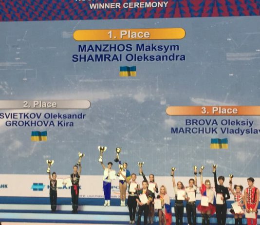 Павлоградцы взошли на пьедестал Кубка мира по акробатическому рок-н-роллу в Москве