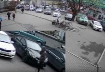 Как в центре Павлограде за 2 минуты воры «обчистили» автомобиль