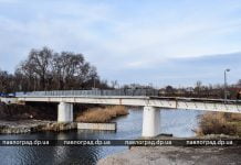 Реконструкция пешеходного моста в Павлограде вышла на финишную прямую (ФОТО)