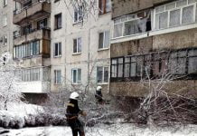 В Павлограде дерево упало на балкон (ДОБАВЛЕНО ВИДЕО)