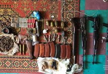 У павлоградца обнаружили оружейный арсенал из зоны АТО (ФОТО и ВИДЕО)