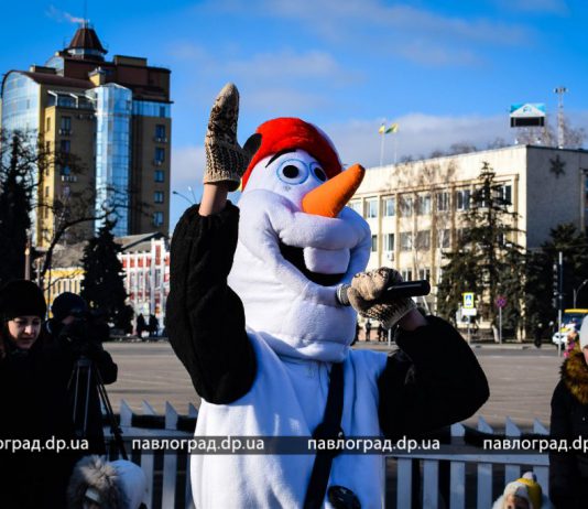 В Павлограде закрыли городскую ёлку (ФОТОФАКТ)