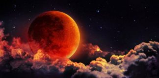 Голубое и кровавое: уникальное суперлуние произойдет 31 января