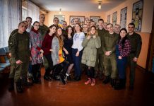 Как в Павлограде военнослужащих поздравили с Днем Святого Валентина