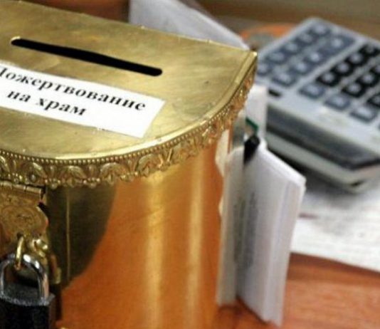 В Павлограде грабитель украл ящик для пожертвований