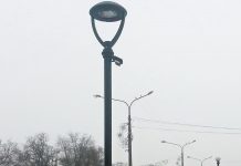 На Аллее Славы установили новые экономные светильники