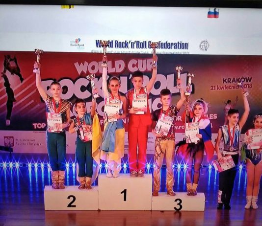 Павлоградцы стали лучшими на Кубке Мира по акробатическому рок-н-роллу