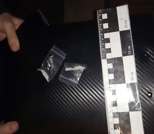 У першотравенца изъяли метамфетамин (ВИДЕО)