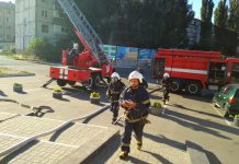 В павлоградском ТК понарошку загорелся кинотеатр