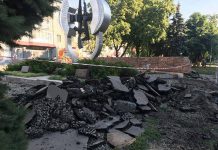 В Павлограде реконструируют памятник воинам-афганцам